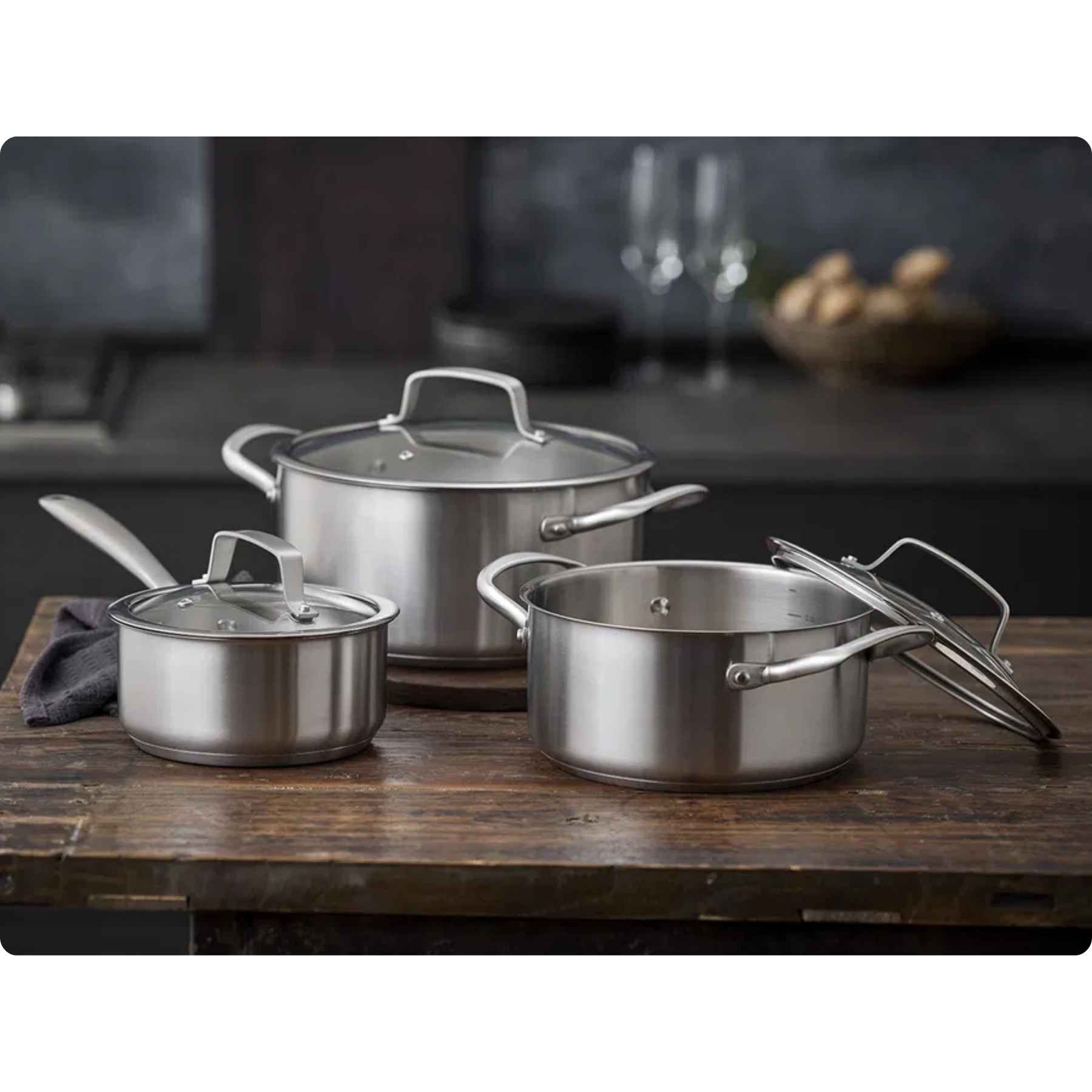 Pillivuyt Gourmet Grydesæt 6 dele, Roya